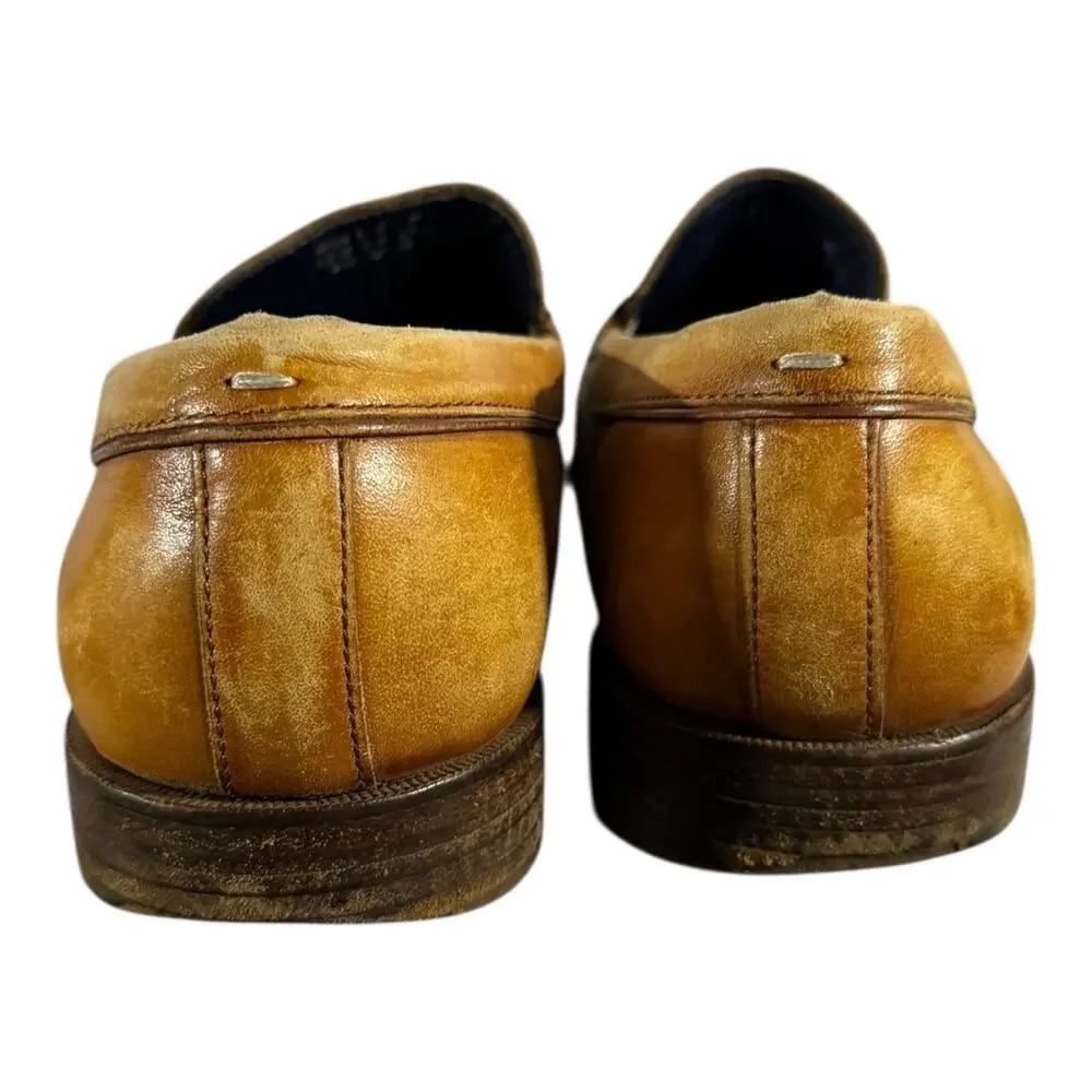 Cole Haan Jefferson Grand Men's Brown Leather Penny Loafers Size 9.5 M